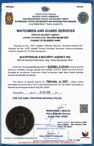 License To Operate
