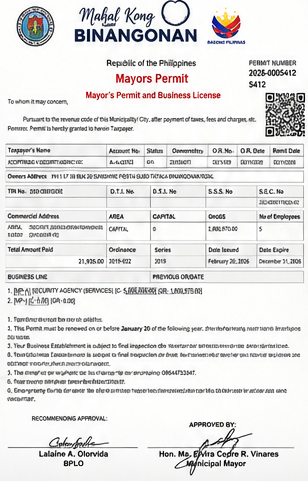 BUSINESS PERMIT